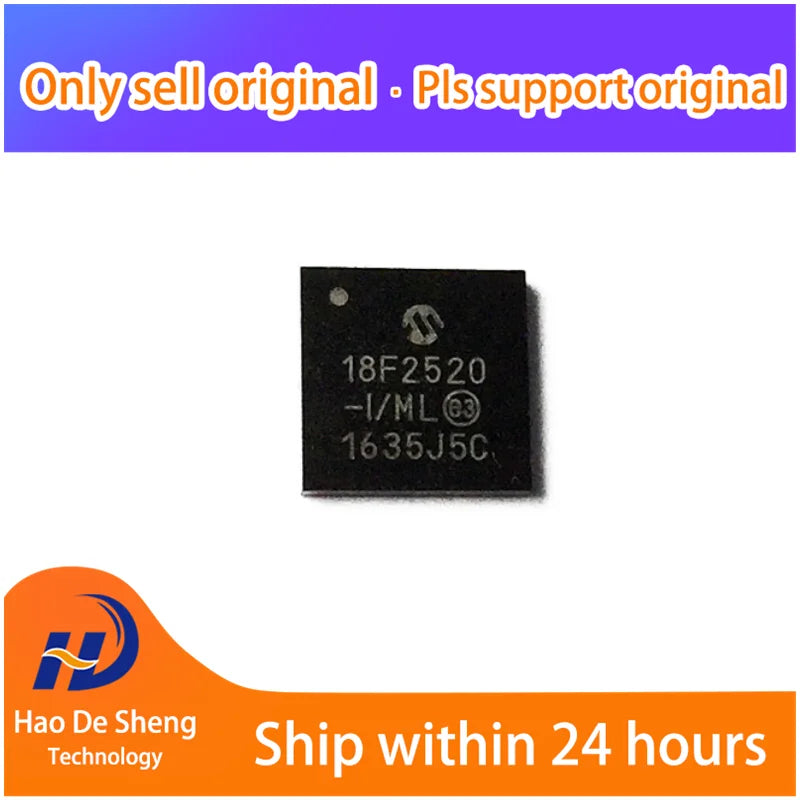1PCS PIC18F2520-I/ML PIC18F2520 QFN28 новый оригинальный в наличии