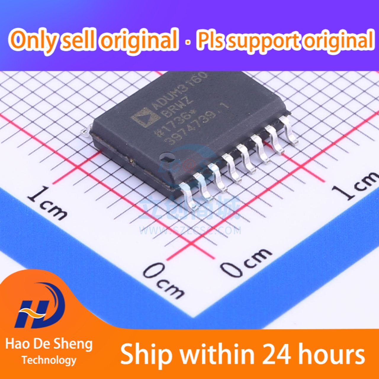 10PCS/LOT ADUM3160BRWZ-RL ADUM3160BRWZ ADUM3160 SOIC-16 New Original In Stock, electronic components supplies