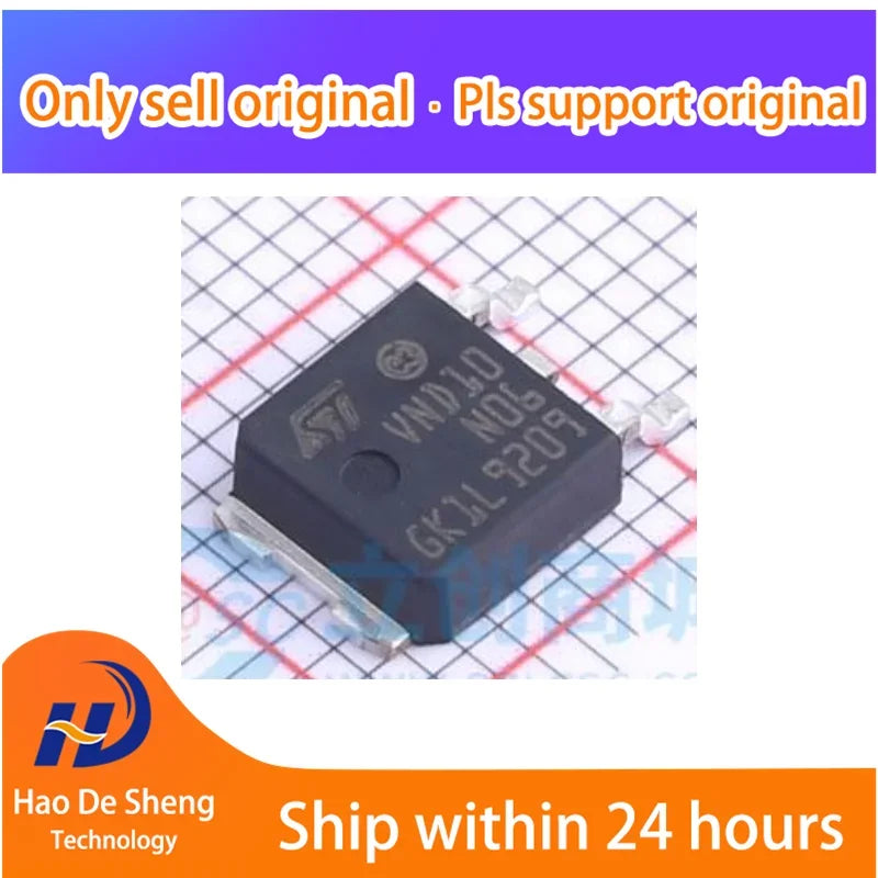 10PCS/LOT VND10N06TR-E VND10N06TR TO-252 New Original In Stock