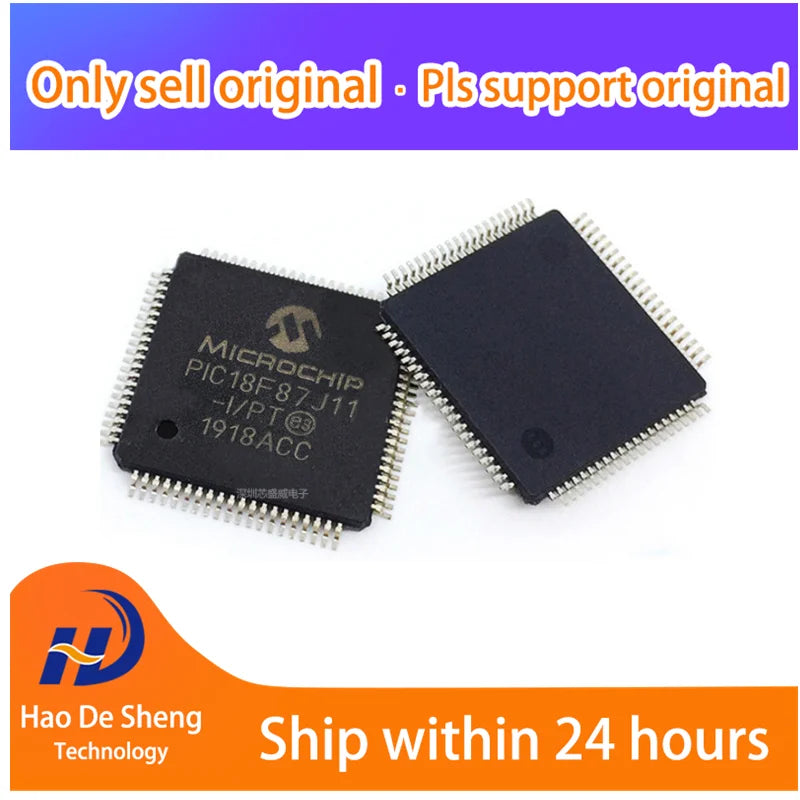 5 шт./лот PIC18F87J11-I/PT TQFP-80 новый оригинальный в наличии