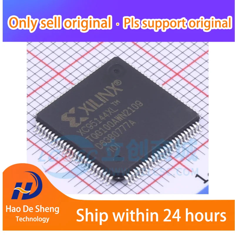 10PCS/LOT XC95144XL-10TQG100I XC95144XL TQFP100 New Original in Stock