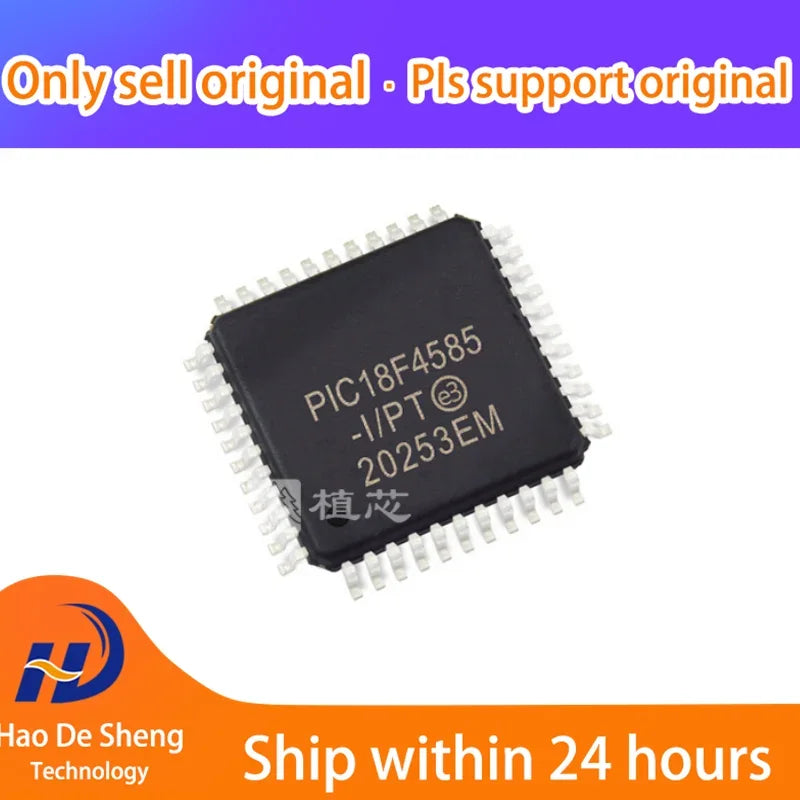 1 шт./лот PIC18F4585-I/PT TQFP44 новый оригинальный в наличии
