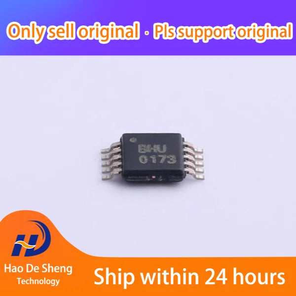 10PCS/LOT ADS1112IDGSR MSOP-10 ADS1112I Logo BHU New Original In Stock