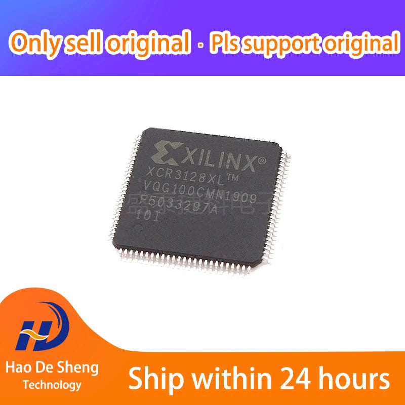 1 шт./лот XCR3128XL-10VQG100I QFP100 новый оригинальный в наличии