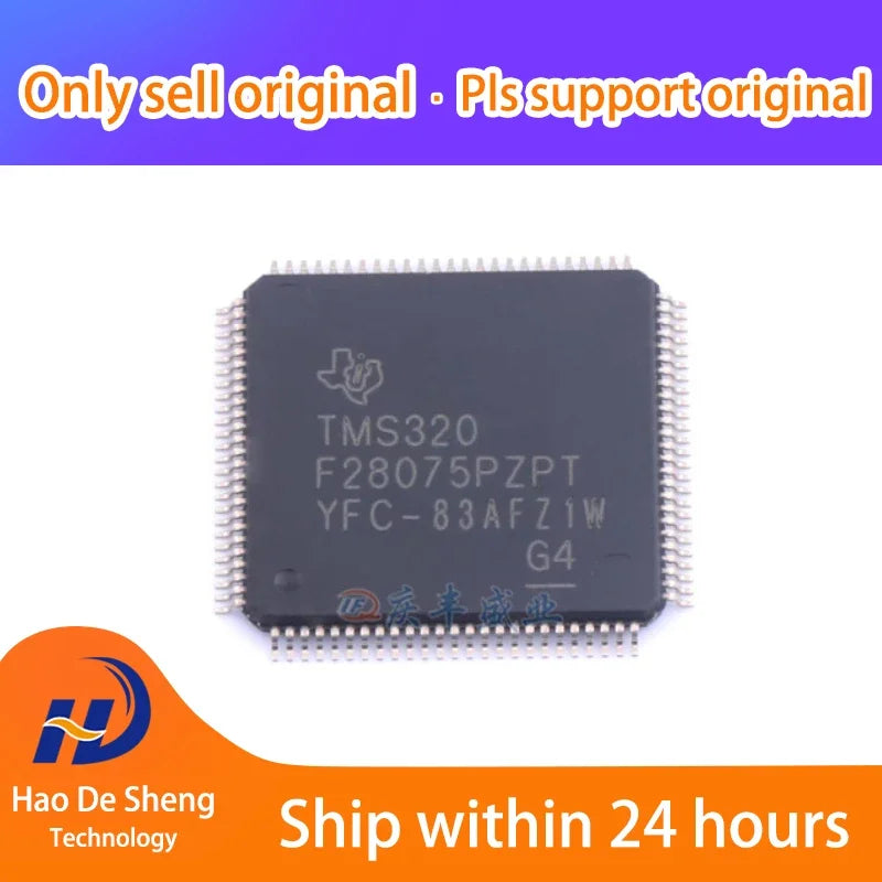 1PCS/LOT TMS320F28075PTPT TMS320F28075 LQFP176 New Original in Stock