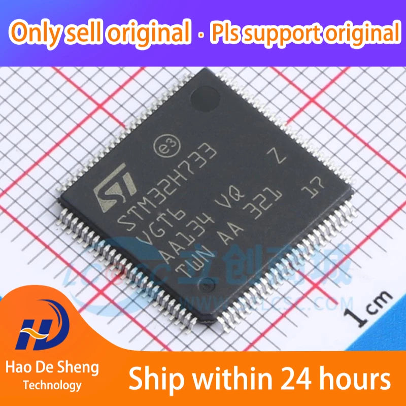 1 шт./лот STM32H733VGT6 LQFP100 новый оригинальный в наличии