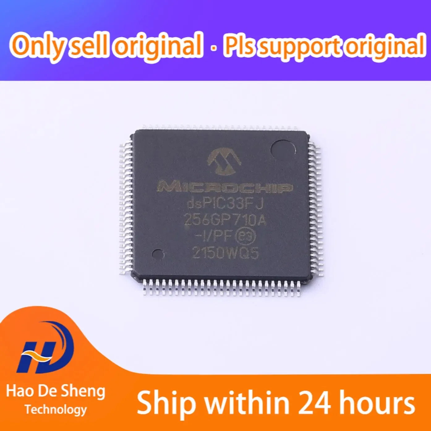 1PCS/LOT DSPIC33FJ256GP710A-I/PF DSPIC33FJ256GP710A TQFP100 New Original In Stock