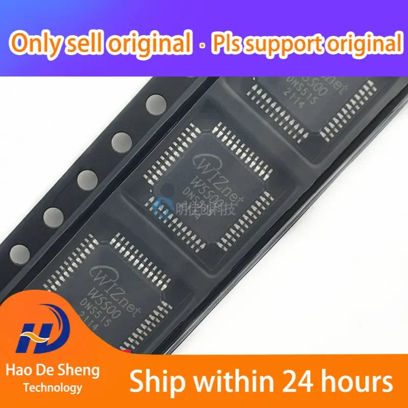 10PCS/LOT W5500 IC LQFP-48 New Original In Stock