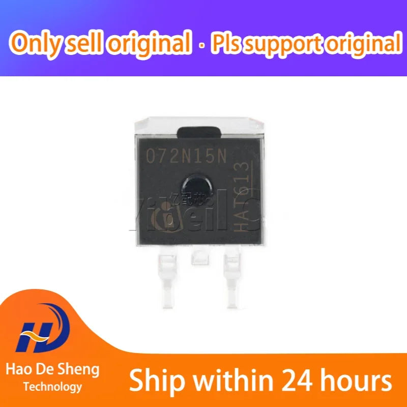 10PCS/LOT IPB072N15N3G Logo 072N15N TO-263 New Original In Stock