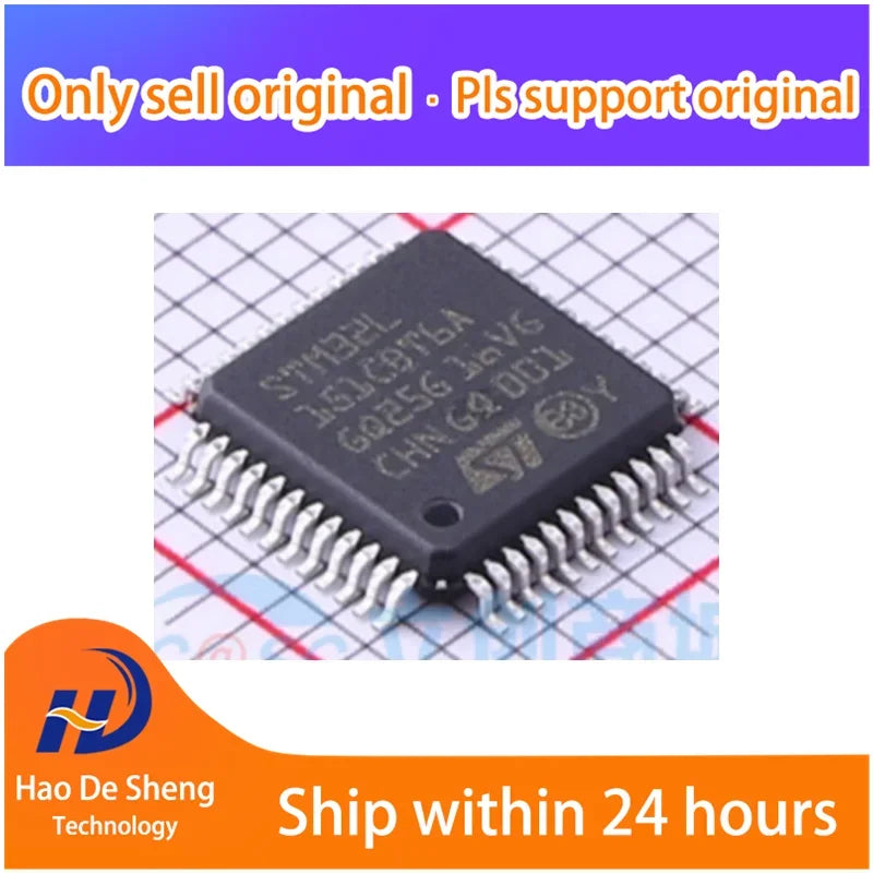 10PCS/LOT STM32L151CBT6A STM32L151CBT6 LQFP-48 New Original In Stock
