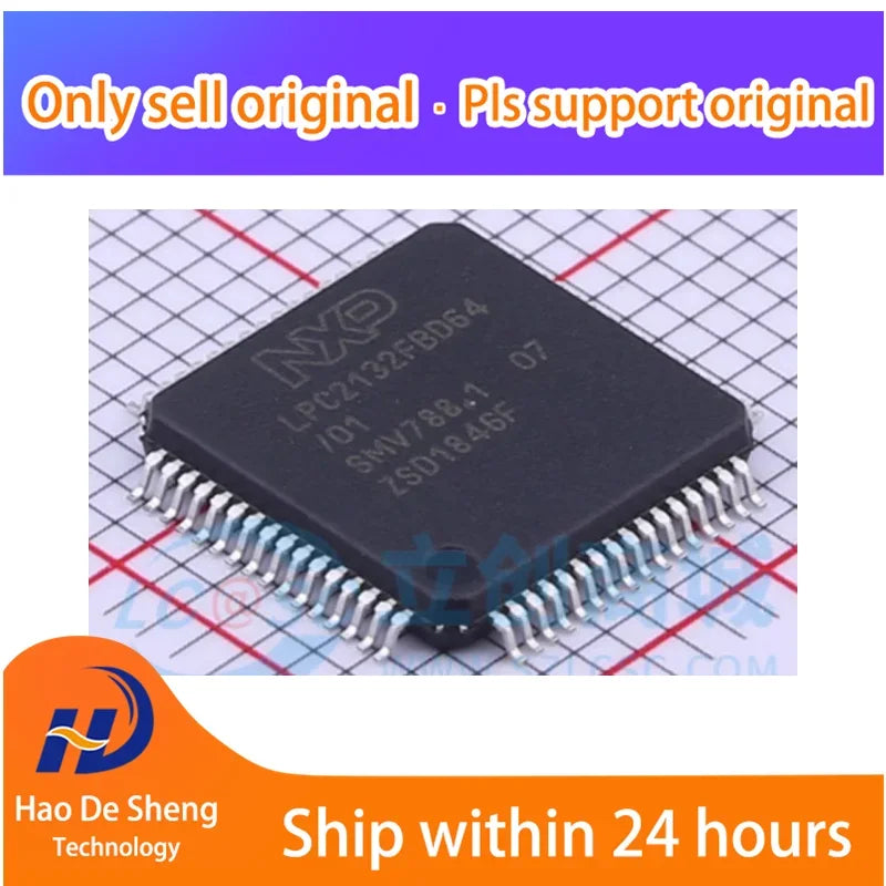 10PCS/LOT LPC2132FBD64 LPC2132FBD64/01 QFP64 New Original In Stock