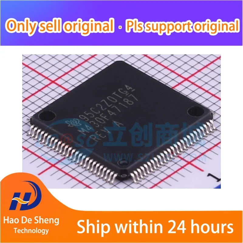 1PCS/LOT MSP430F47187IPZR M430F47187 LQFP-100 New Original In Stock