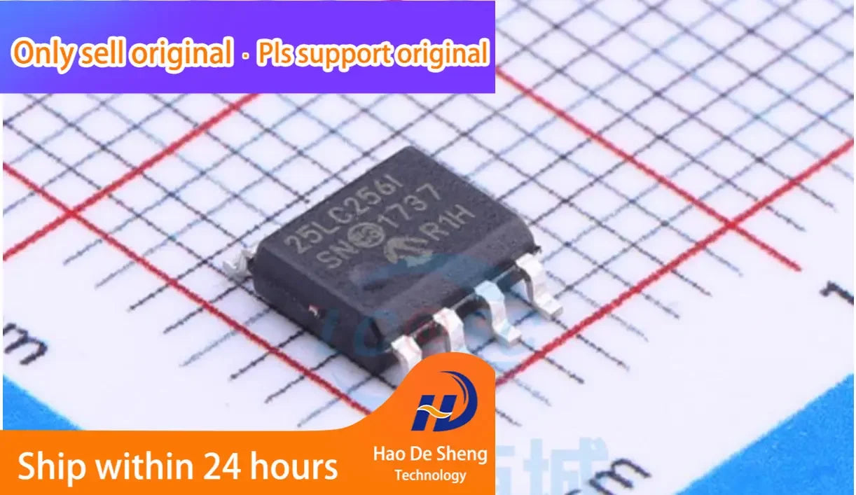 10PCS/LOT 25LC256T-I/SN 25LC256-I/SN Memory IC SOP-8 New Original In Stock