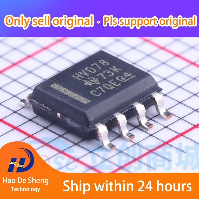 10PCS SN65HVD78DR SOIC-8 New Original In Stock