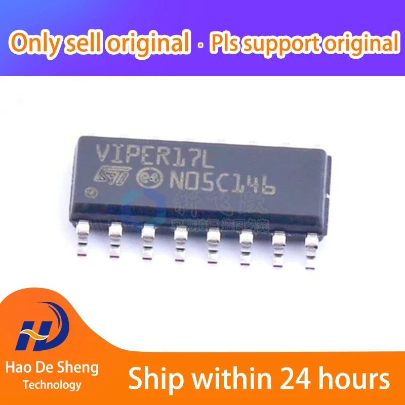 10PCS/LOT VIPER17LDTR SOP16 New Original In Stock