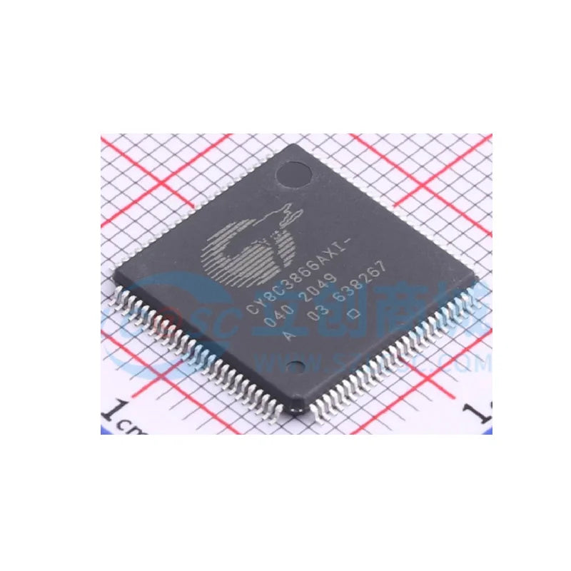 5PCS/LOT CY8C3866AXI CY8C3866AXI-040 QFP100 New Original In Stock