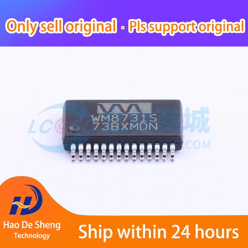 10 шт./лот WM8731SEDS/RV WM8731S SSOP28 новый оригинальный в наличии