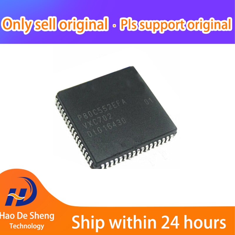 1 шт P80C552EFA PLCC68 абсолютно новый и оригинальный