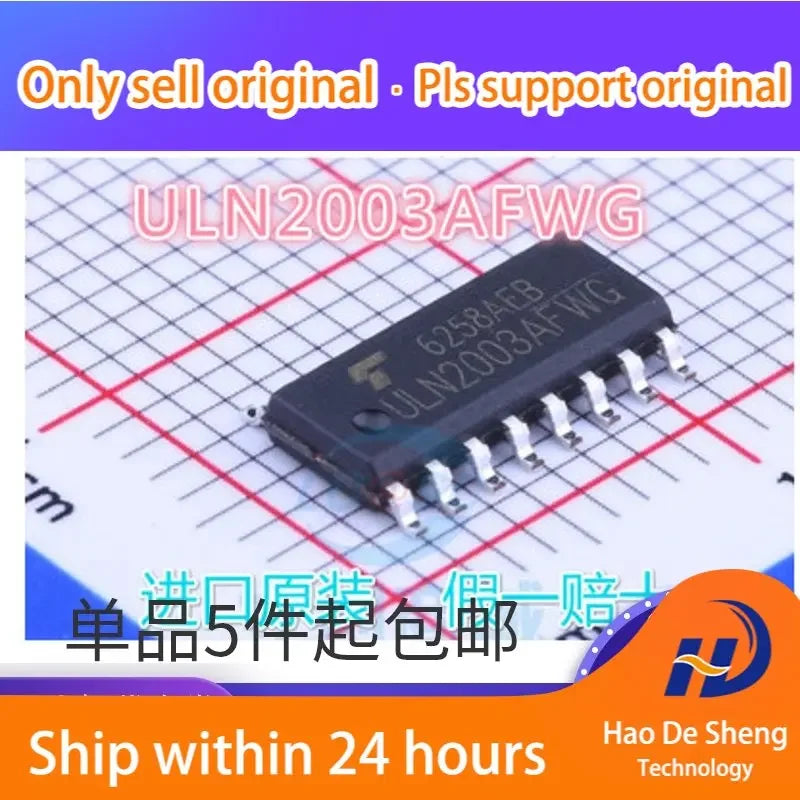 10PCS/LOT ULN2003AFWG SOP-16 ULN2003AG New Original In Stock