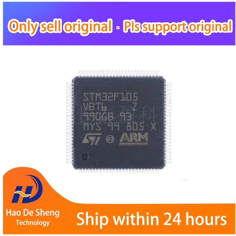 1 шт./лот STM32F105VBT6 STM32F105 LQFP100 новый оригинальный в наличии