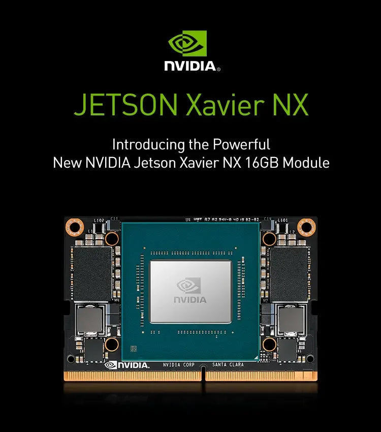 Original NVIDIA Jetson Xavier NX Module 900-83668-0000-000 TM860M-A2 8GB AI Developer Board