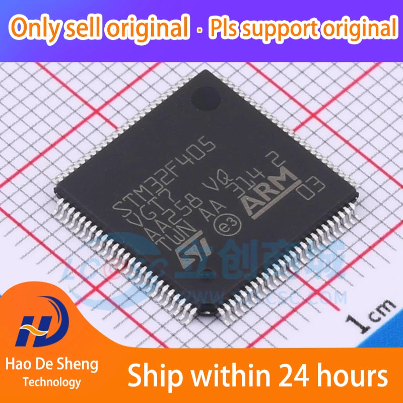 1 шт./лот STM32F405VGT7 100LQFP новый оригинальный в наличии