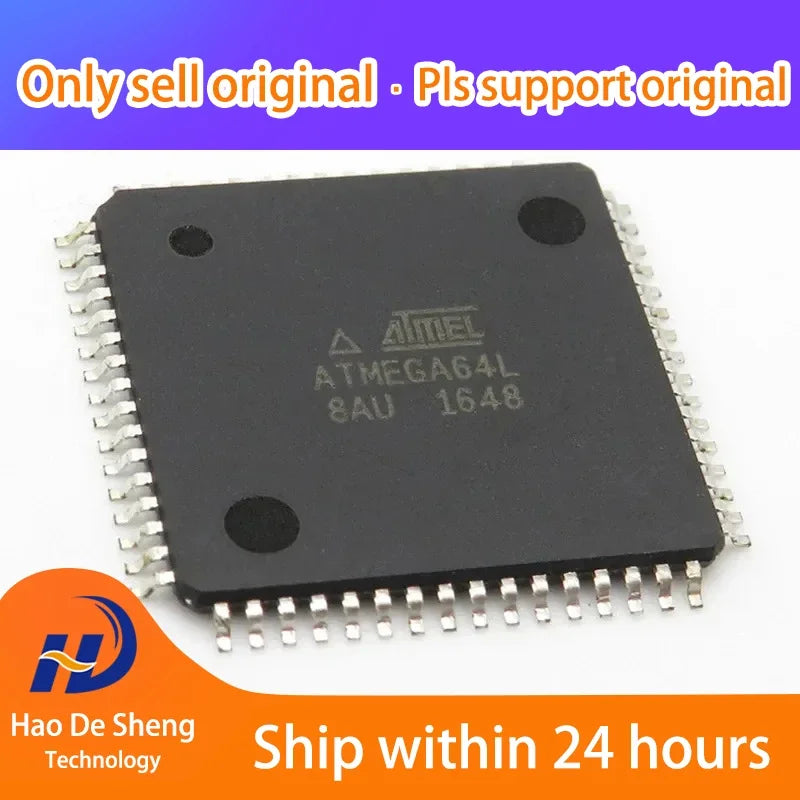 1PCS/LOT ATMEGA64L-8AU ATMEGA64L-8AUR QFP New Original In Stock