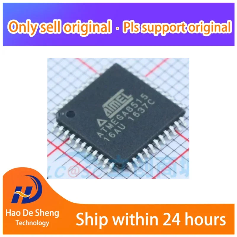5PCS/LOT ATMEGA8515-16AU ATMEGA8515 TQFP-44 New Original In Stock
