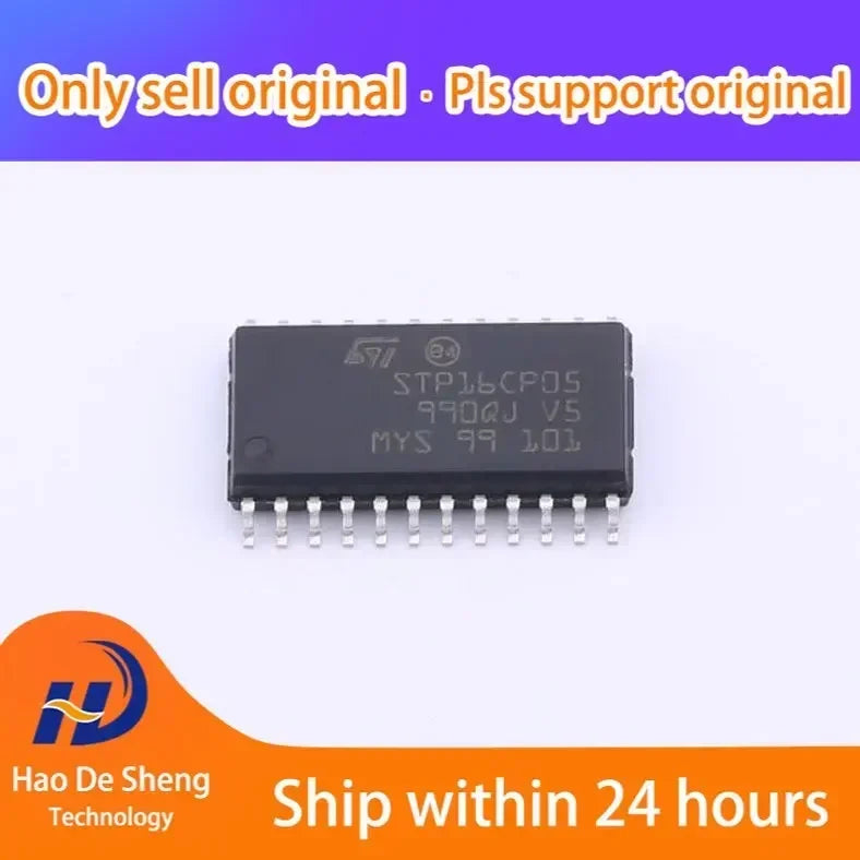 10PCS/LOT STP16CP05MTR STP16CP05 SOP24 New Original in Stock