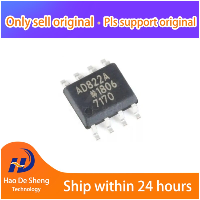 10PCS/LOT AD822AR AD822ARZ SOIC-8 New Original in Stock