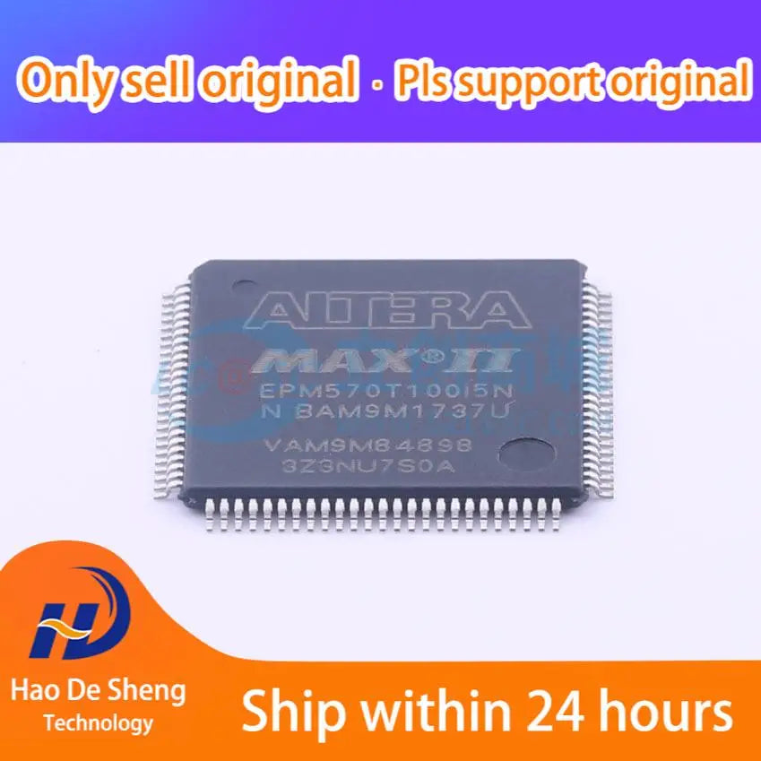 5PCS/LOT EPM570T100I5N EPM570T100 TQFP-100 New Original In stock, electronic components supplies