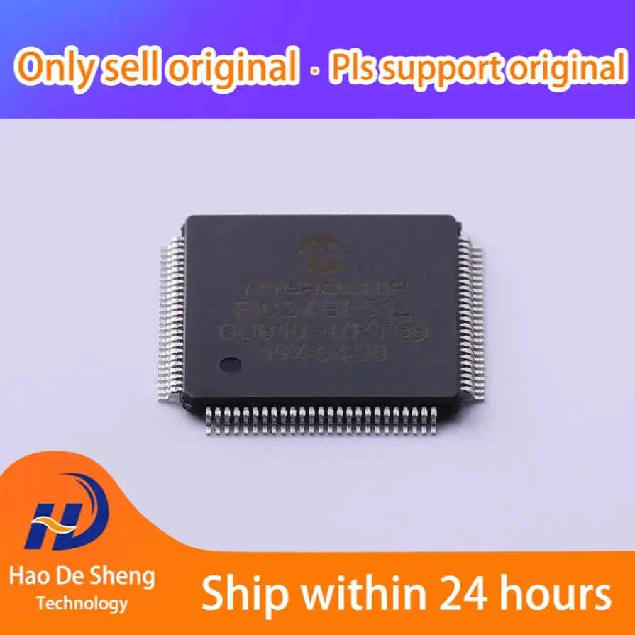 1PCS/LOT PIC24EP512GU810-I/PT TQFP100 New Original In Stock, electronic components supplies