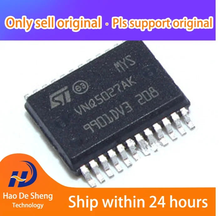 1PCS/LOT VNQ5027AKTR-E VNQ5027 VNQ5027AK SOP24 New Original In Stock, electronic components supplies