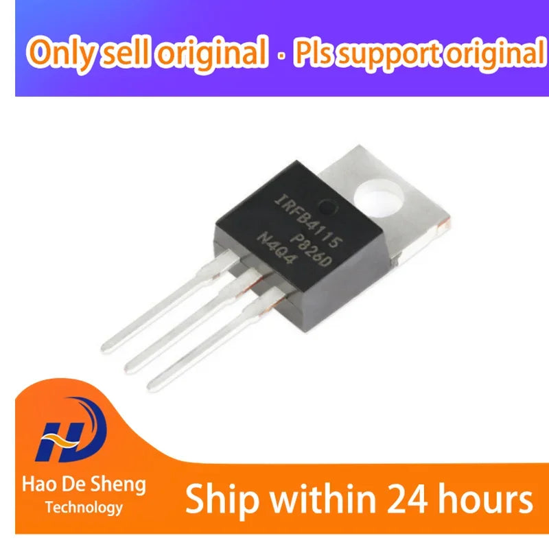10PCS/LOT IRFB4115PBF TO-220 logo IRFB4115 New Original In Stock