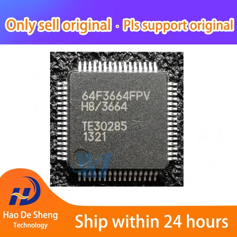 1PCS/LOT HD64F3664FPV QFP64 New Original In Stock