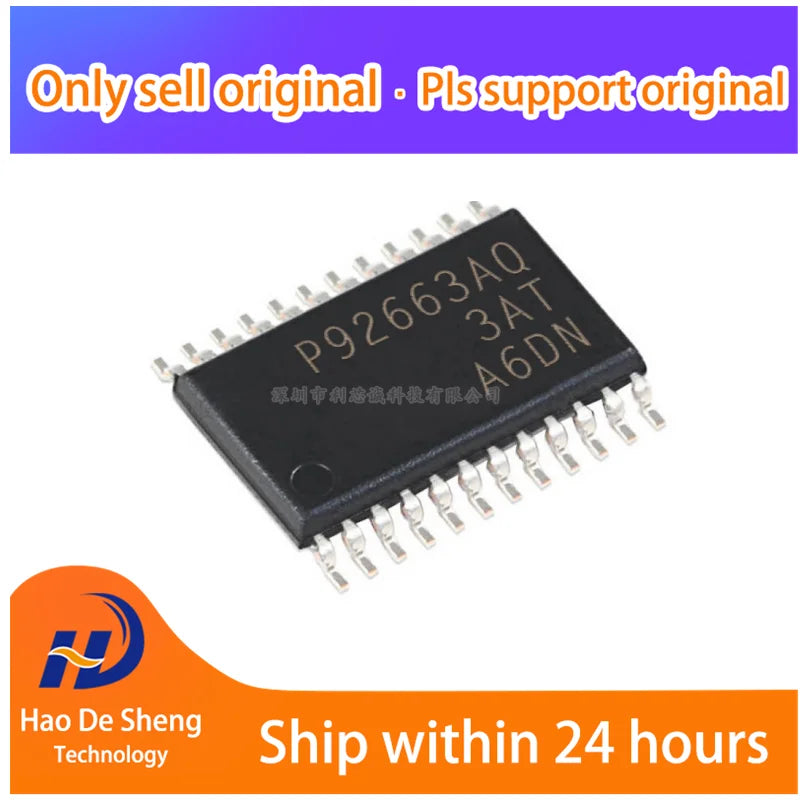 5PCS/LOT TPS92663AQPWPRQ1 Logo P92663AQ HTSSOP24 New Original In Stock
