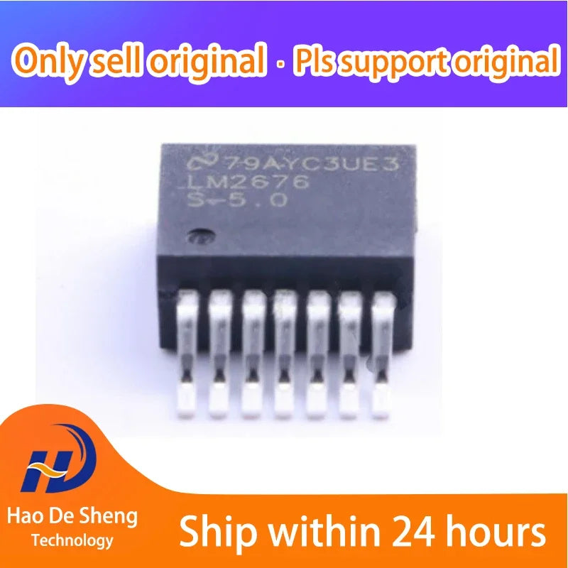 10PCS/LOT LM2676SX-5.0/NOPB LM2676SX-5.0 TO-263 New Original In Stock