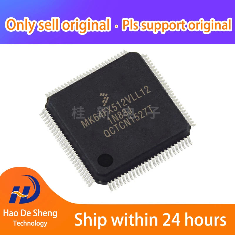 1PCS MK64FX512VLL12 MK64FX512 LQFP100 New Original in Stock, electronic components supplies