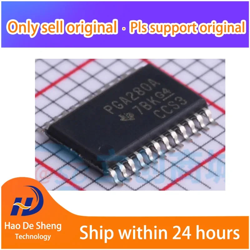 10PCS/LOT PGA280AIPWR TSSOP-24 Logo PGA280A New Original In Stock
