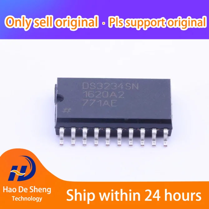 10PCS/LOT DS3234SN#T&R DS3234SN SOP-20 New Original In Stock