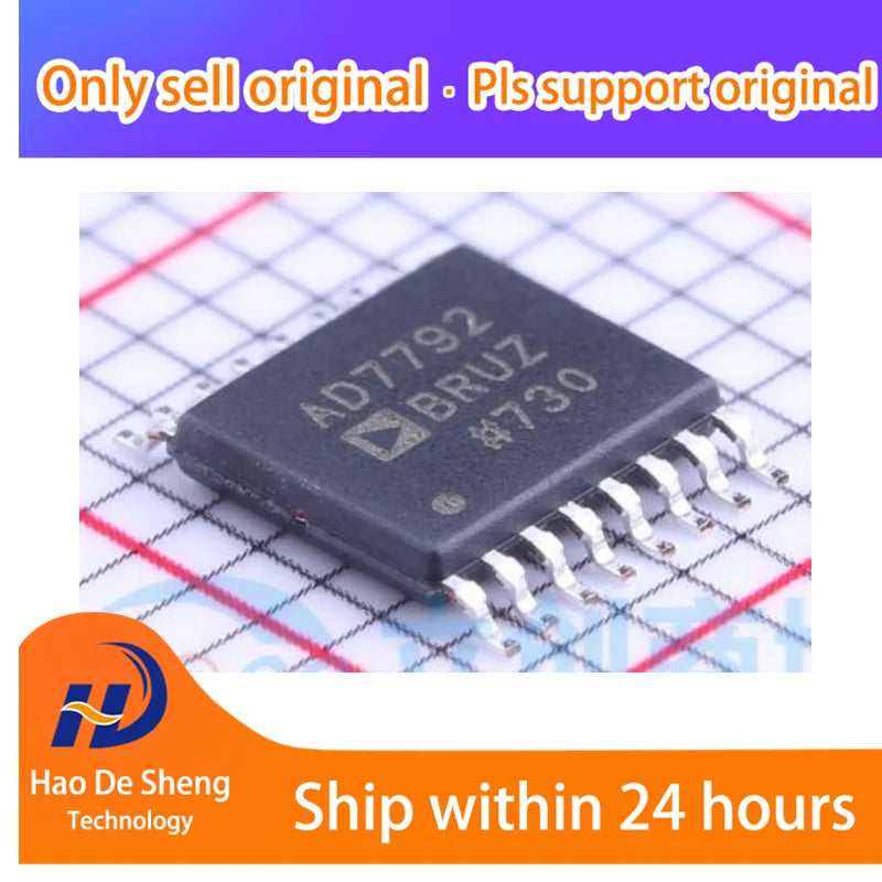 10PCS/LOT AD7792BRU AD7792BRUZ TSSOP-16 New Original In Stock