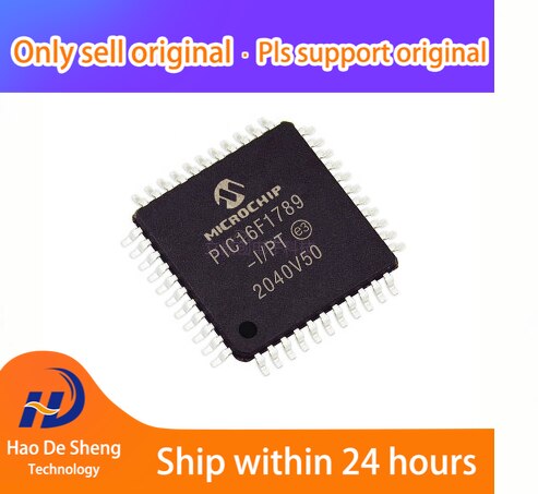 1PCS/LOT PIC16F1789-I/PT PIC16F1789T TQFP-44 New Original In Stock, electronic components supplies