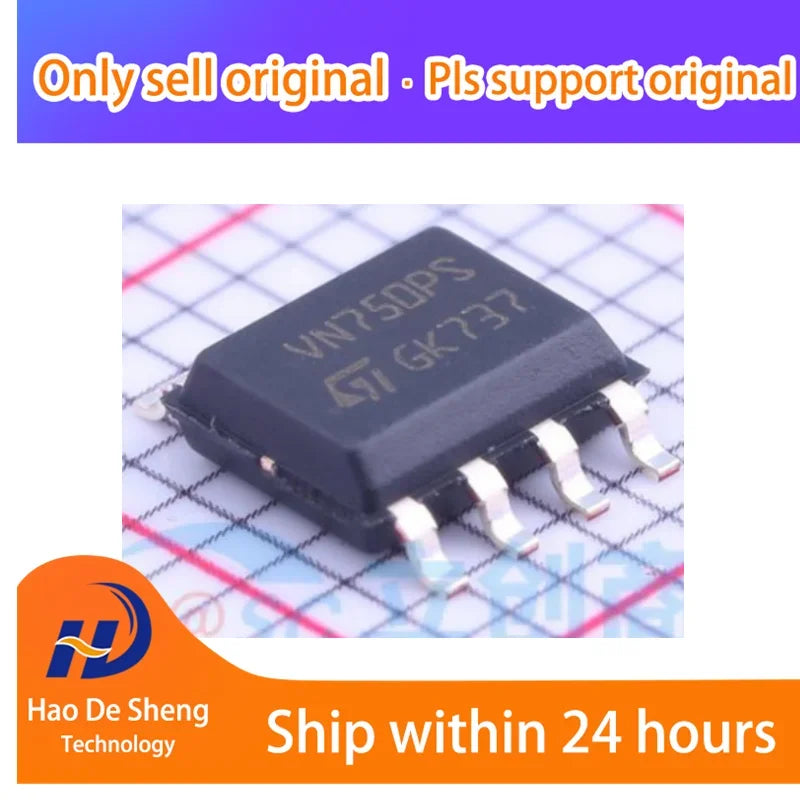 5PCS/LOT VN750PSTR-E VN750PSTR VN750PS SOP8 New Original In Stock
