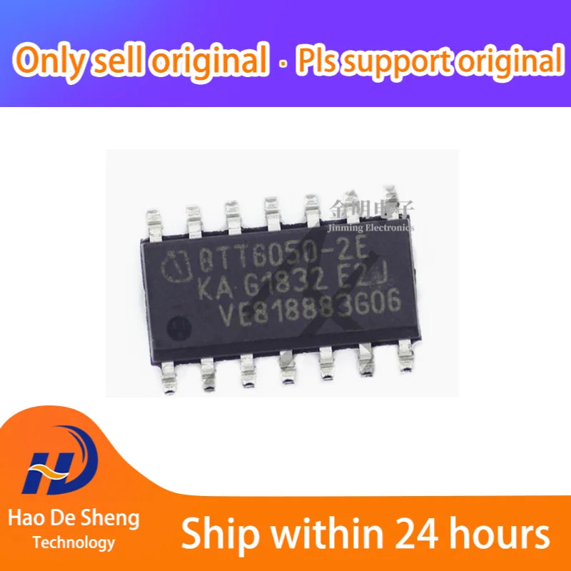 10PCS/LOT BTT6050-2ERA Logo6050-2ERA TDSO-14New original in stock
