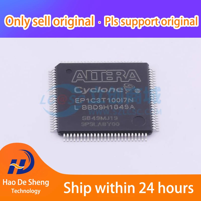 1PCS/LOT EP1C3T100I7N EP1C3T100I7 TQFP-100 New Original In Stock, electronic components supplies