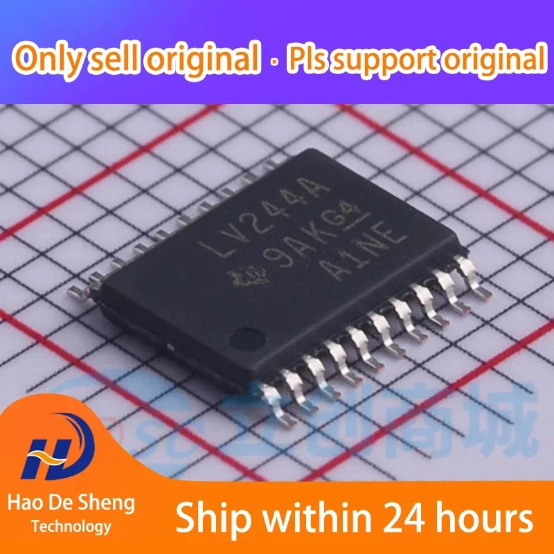 10PCS/LOT SN74LV244APWR TSSOP-20 LogoLV244A New Original In Stock