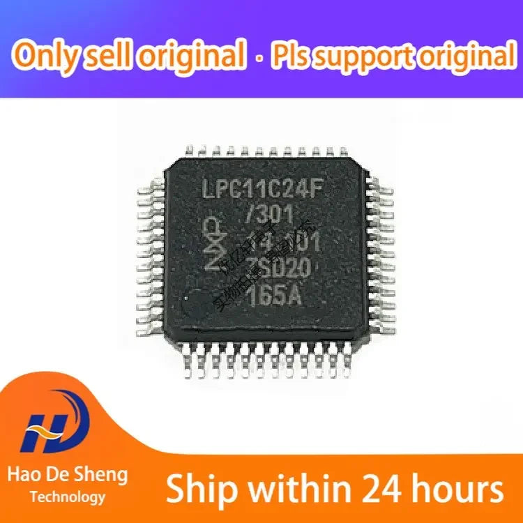 1PCS/LOT LPC11C24FBD48/301 LPC11C24F LQFP48 New Original In Stock, electronic components supplies