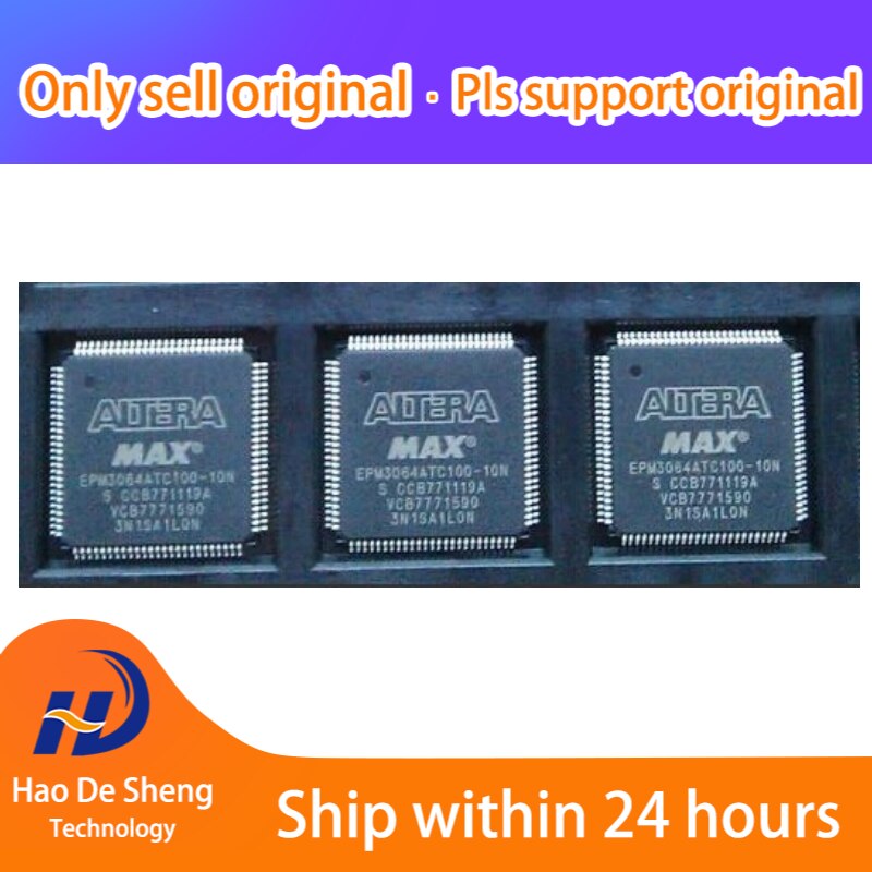 10PCS/LOT EPM3064ATC100-10N EPM3064ATC100-10 TQFP-100 New Original in Stcok