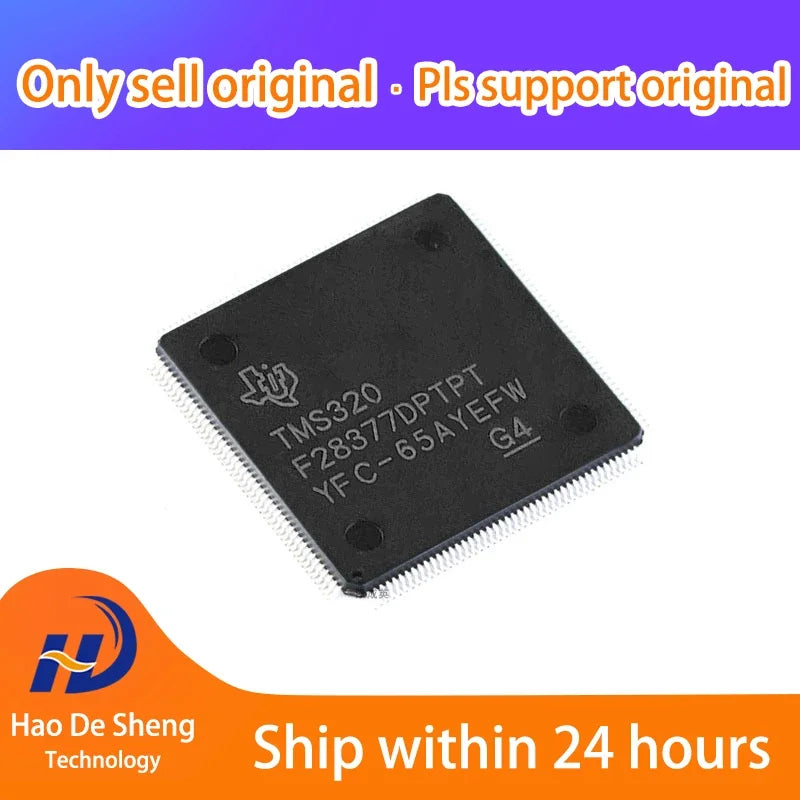 1PCS TMS320F28377DPTPT F28377DPTPT LQFP-176 New Original In Stock, electronic components supplies