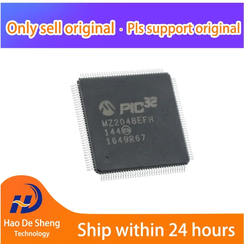 1PCS PIC32MZ2048EFH144-I/PH PIC32MZ2048EFH TQFP-144 New Original In Stock